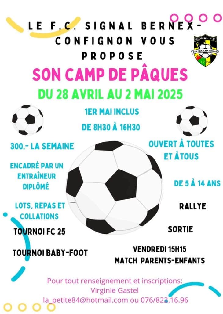 Camp De P Ques Du Avril Au Mai Signal Fc