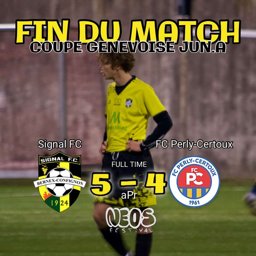 juniors A 2023 contre