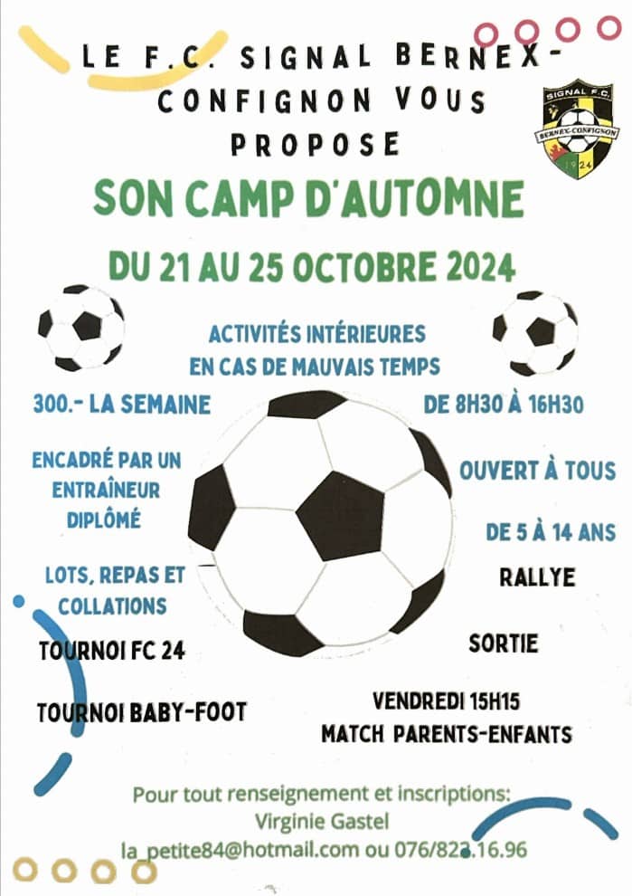 camp automne 2024 signal
