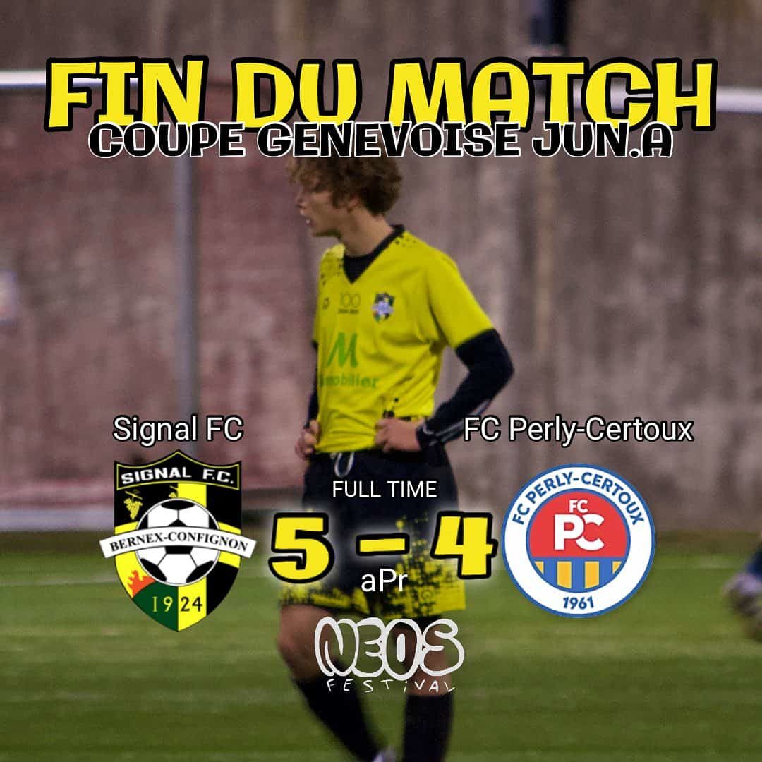 juniors A 2023 contre